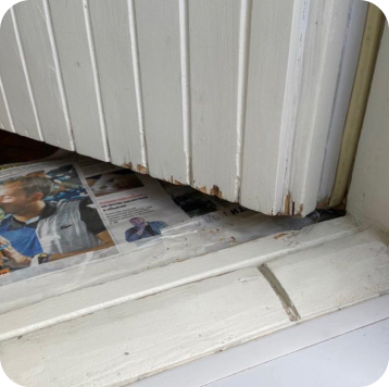 Ремонт и реставрация двери балкона